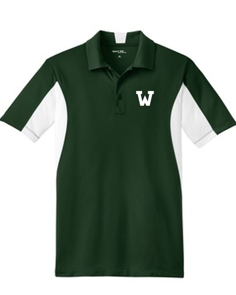 Western Color Block Sport Polo