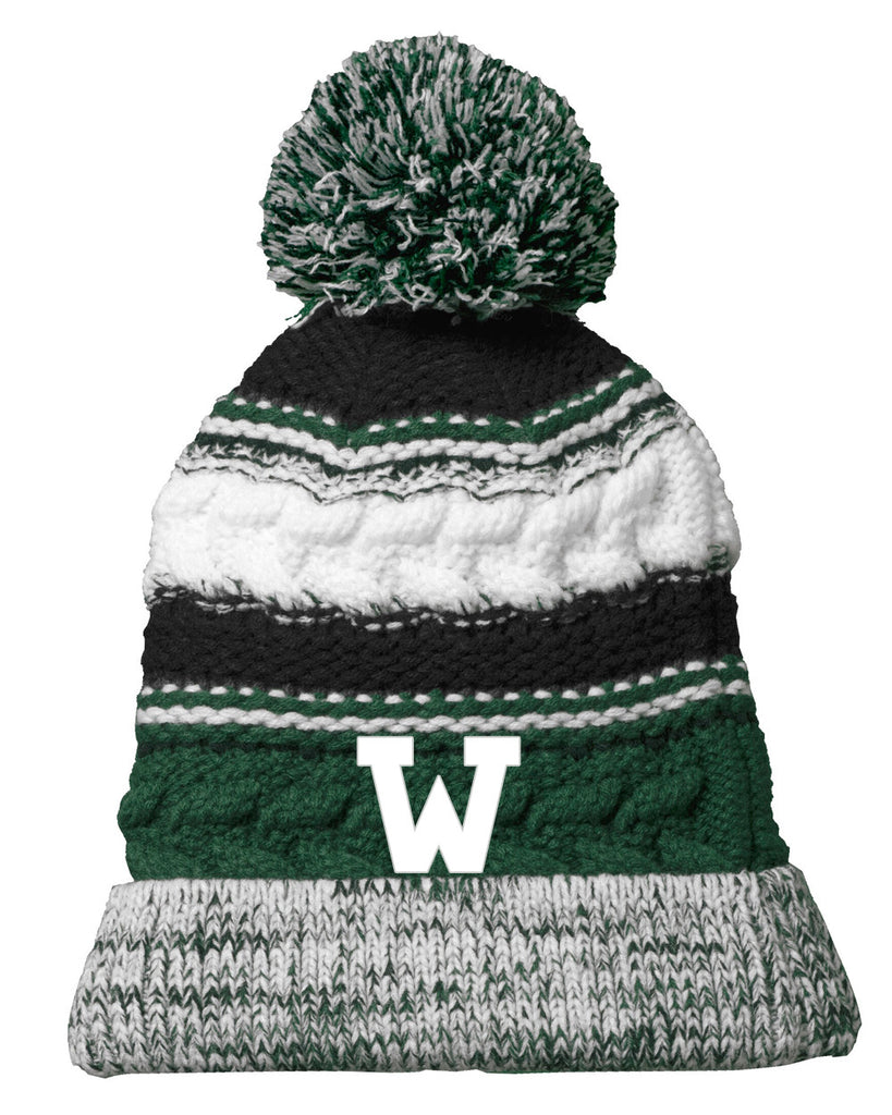 Warriors Chunky Knit Beanie