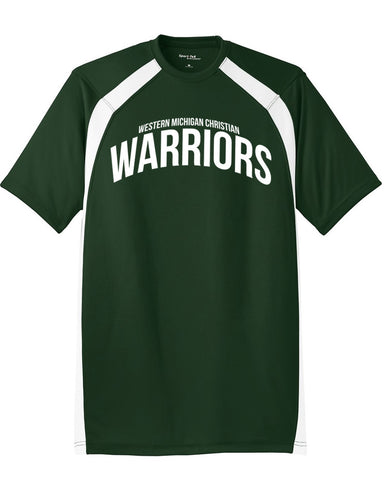 Warriors Dry Zone Colorblock Crew